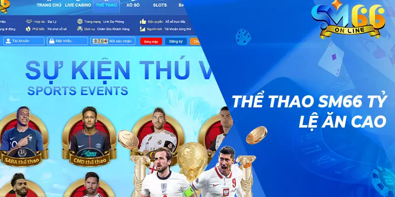 Hướng dẫn đặt cược tại sảnh thể thao SM66
