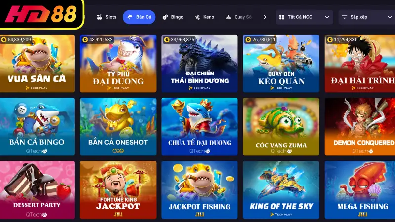 HD88 - Đẳng cấp trong thế giới cá cược trực tuyến