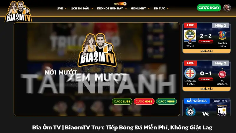 Ấn tượng ban đầu khi mở ứng dụng Biaomtv