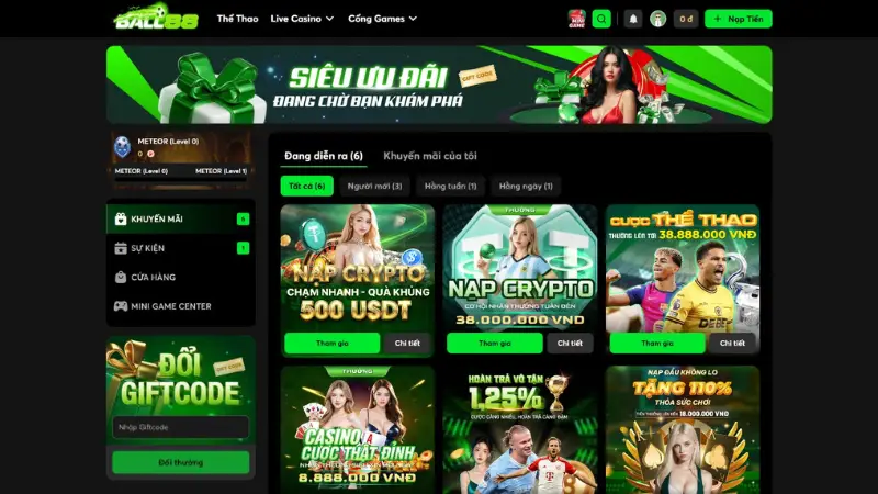 Sự minh bạch của Ball88 giúp người chơi dễ dàng tin tưởng nhà cái