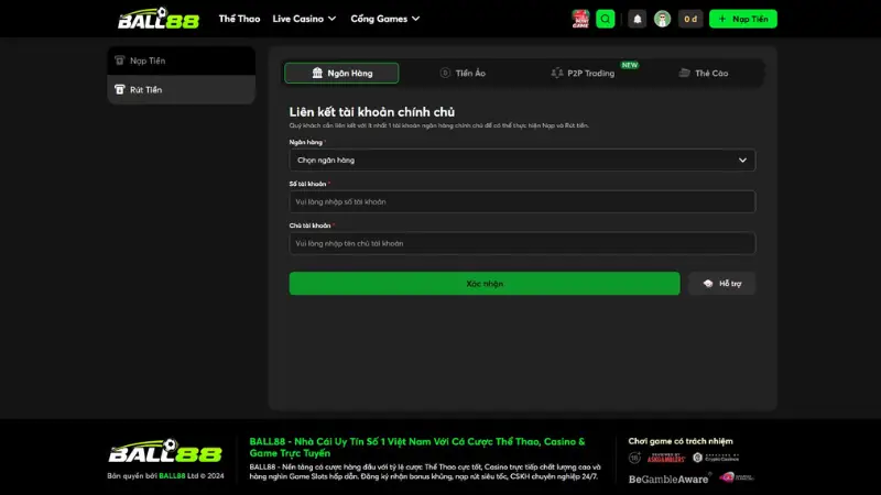 Ball88 sau khi sát nhập Tin88 và Hong88